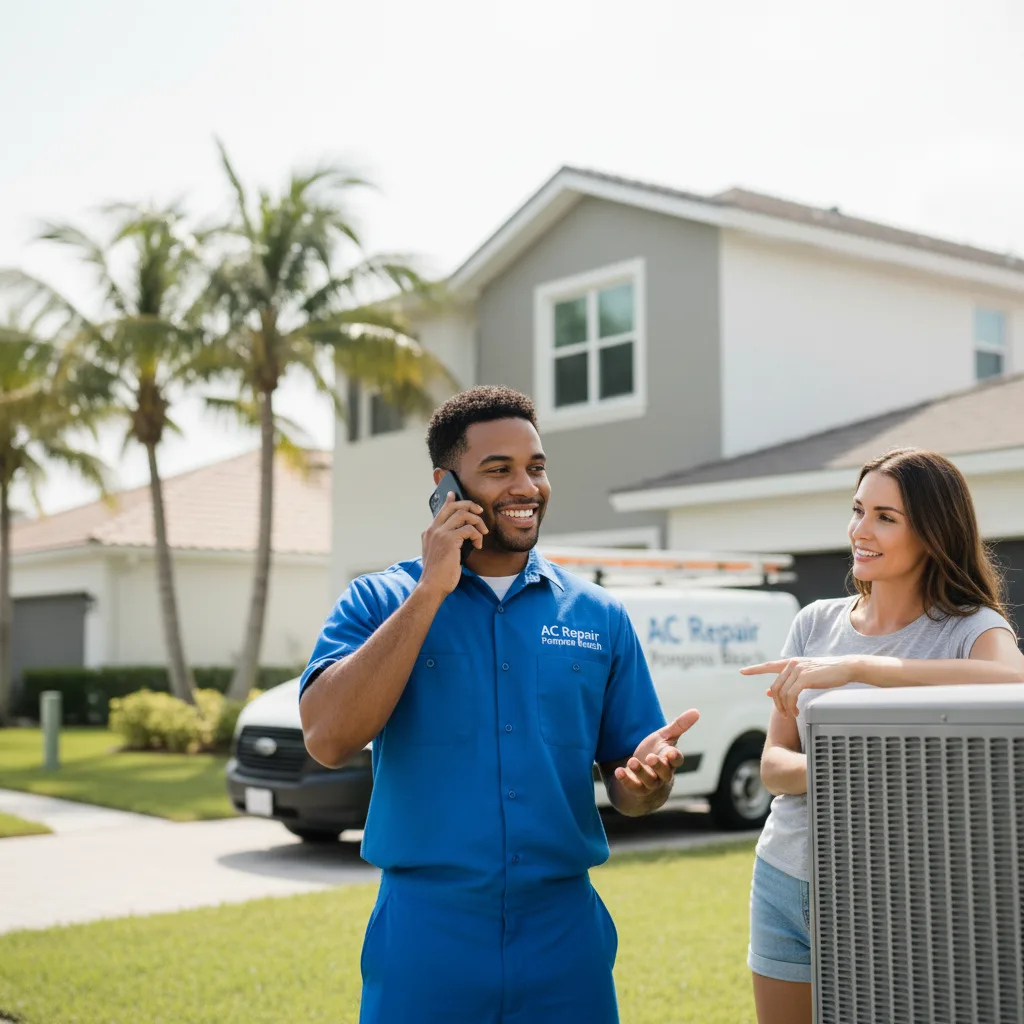 AC Repair Pompano Beach customer support in Midland Park